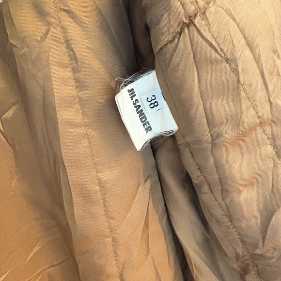 Vintage Jil Sander Tan Teddy Jacket with Plush Collar - Size 38 - Picture 3 of 12